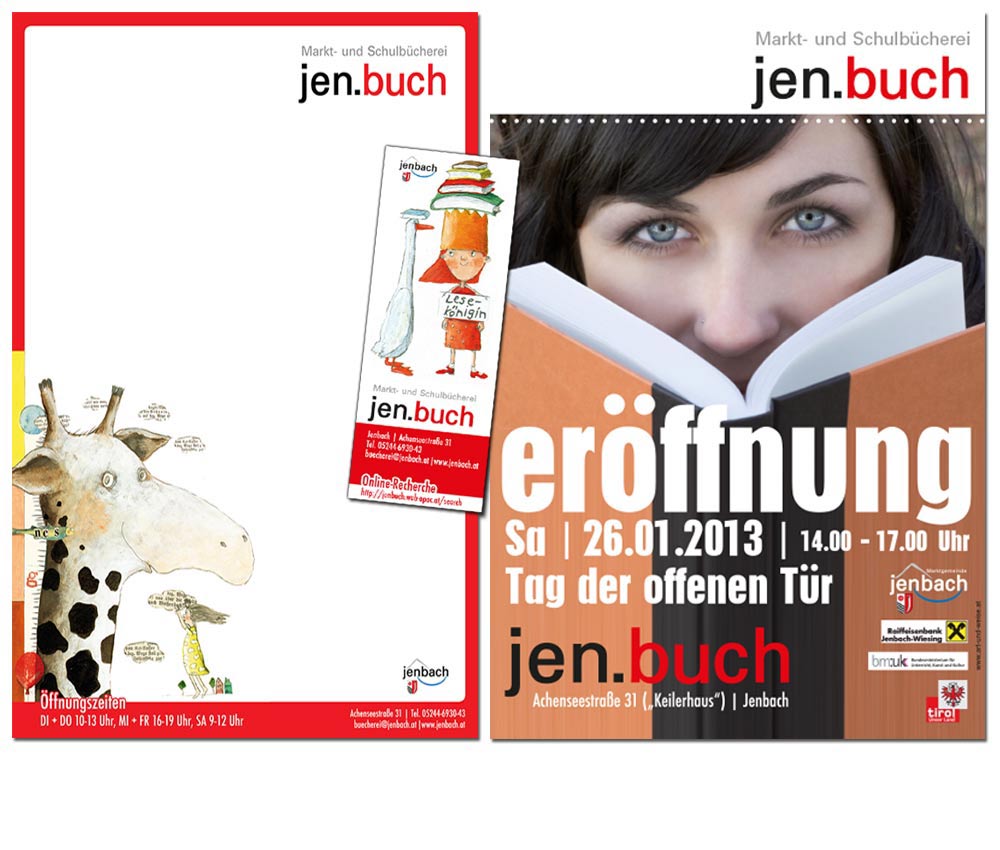 Flyer Design Logoerstellung Jenbach